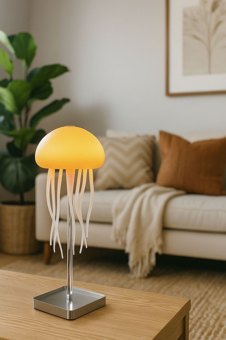 Jellyfish Lamp, Night Light – 7-Color Changing Lamp Multicolour