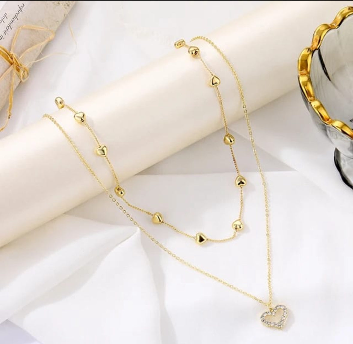 Loving Heart shaped western necklace