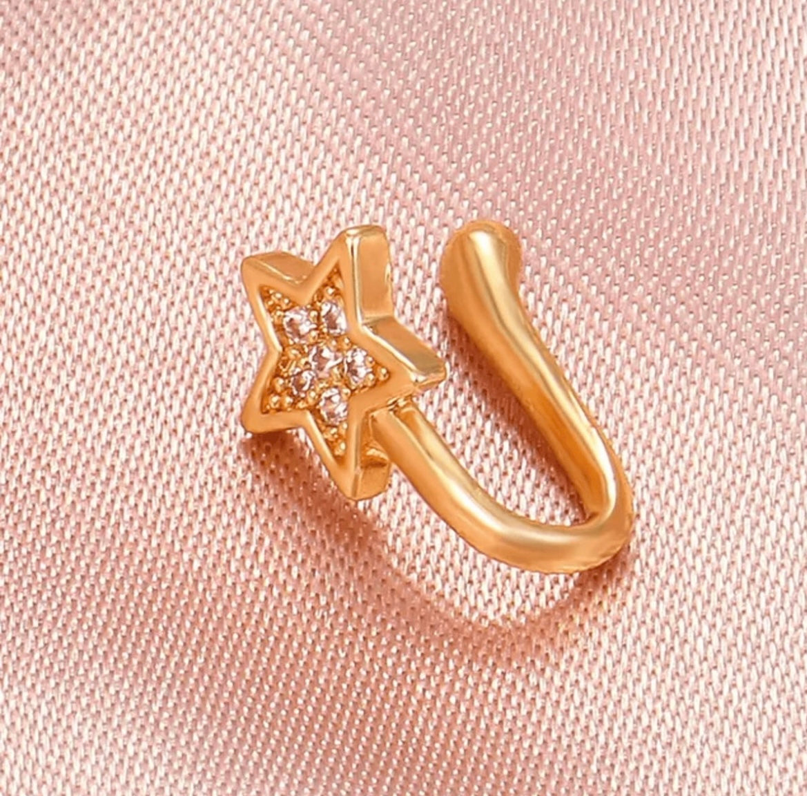 Korean Star Shape Nose Pin