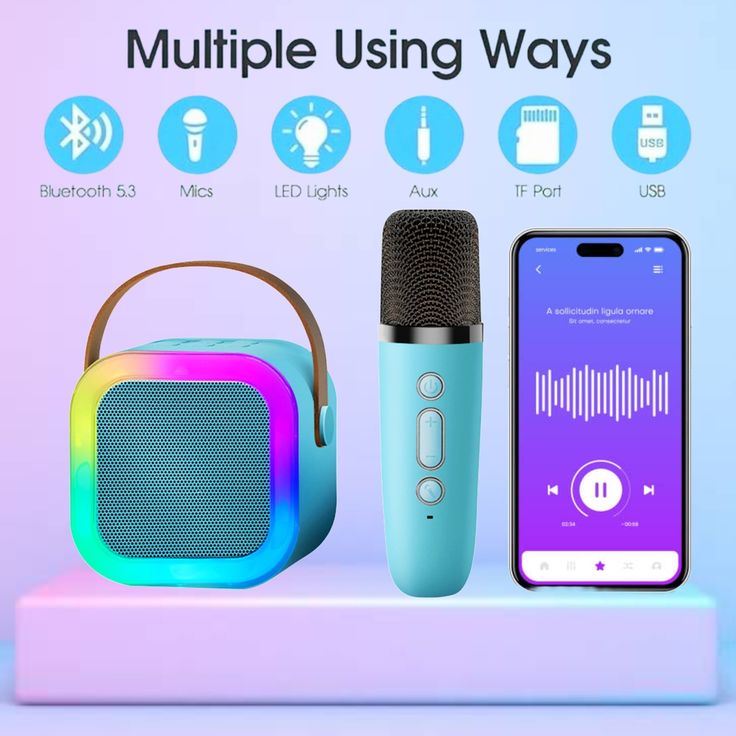 Karaoke Blast – Sing Loud, Shine Bright | Multicolour