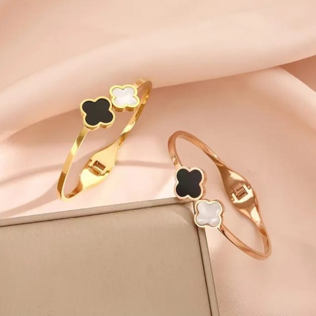 Shiny gold kada bracelet