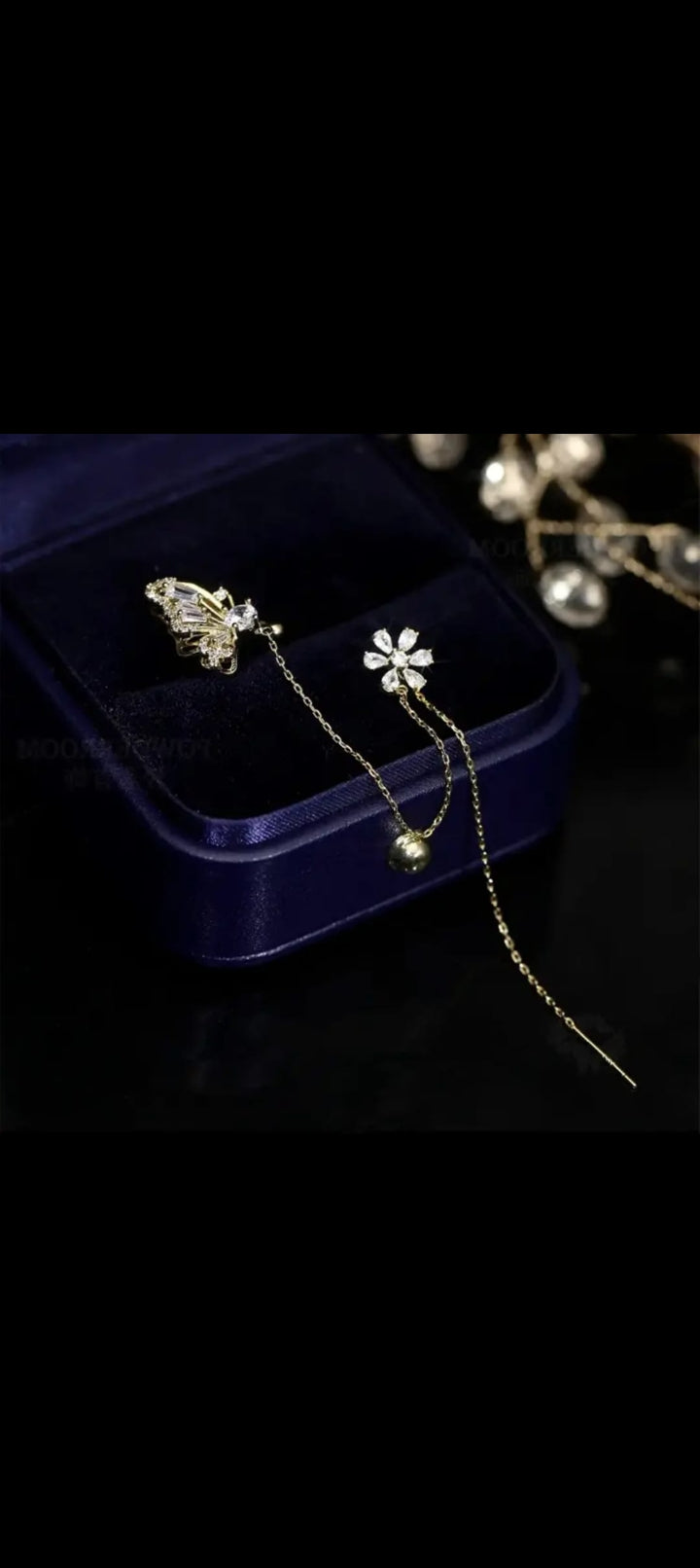 🦋 Elegant Butterfly Earcuff – No Piercing Needed!