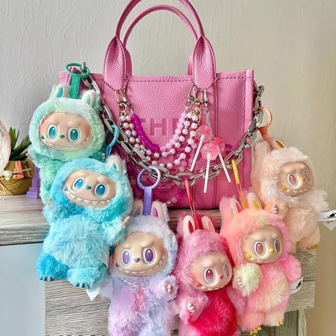 Labubu Doll Character Action Figure Design Collectible Toys Home Decorations | Multicolour