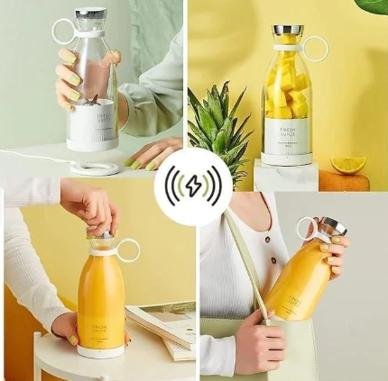 Portable Mini Juice Blender 1L | Multicolour | Leak-Proof ,USB-C Blender