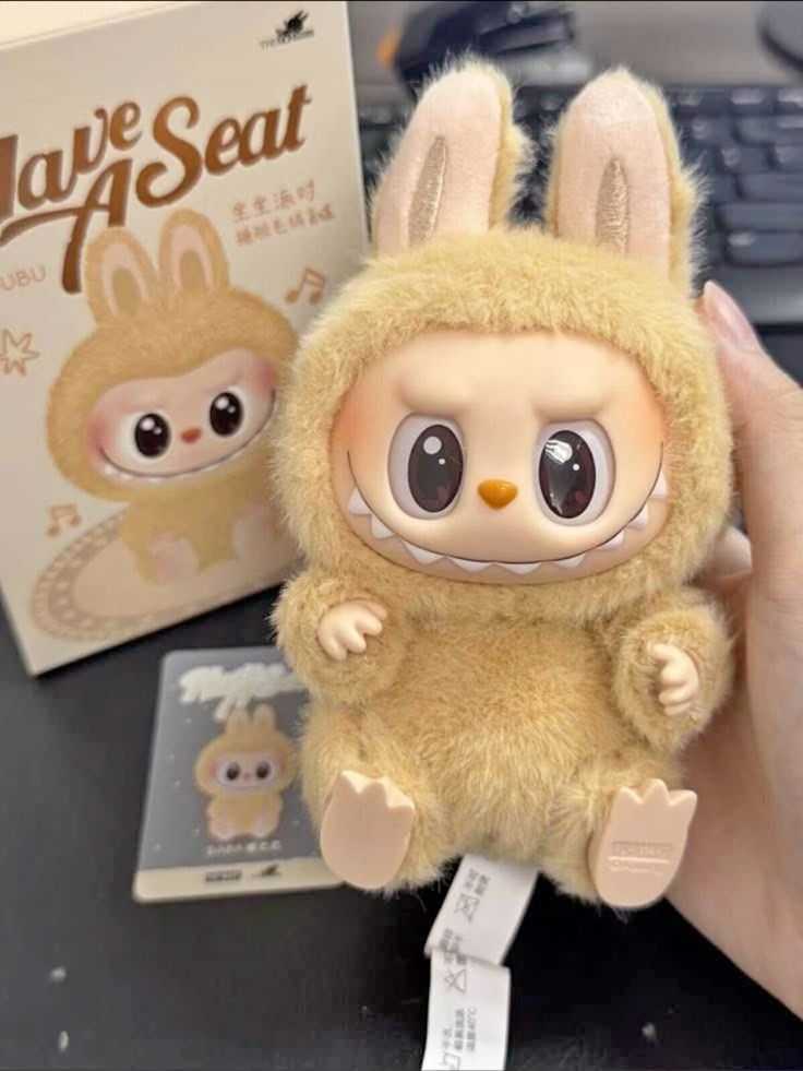 Labubu Doll Character Action Figure Design Collectible Toys Home Decorations | Multicolour