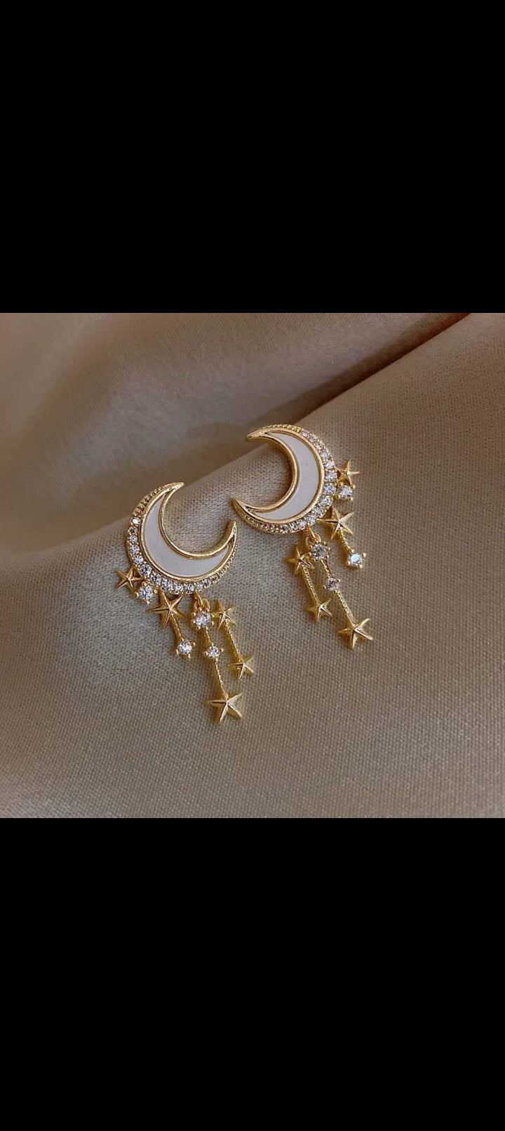Crystal Moon 🌙star ✨ earring