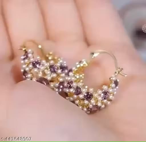 Elegant Floral Cluster Earrings